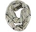 Lina & Lily Spider and Web Print Women's Infinity Loop Scarf Halloween Accessory