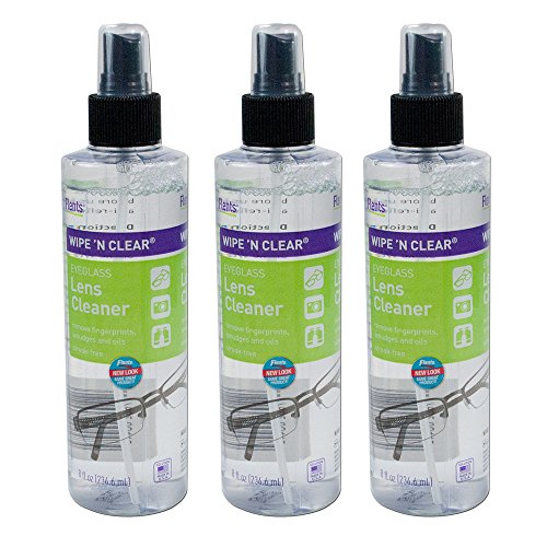 Flents Flents Wipe 'N Clear Eyeglass Lens Cleaner, 8 Oz (Pack of 3)