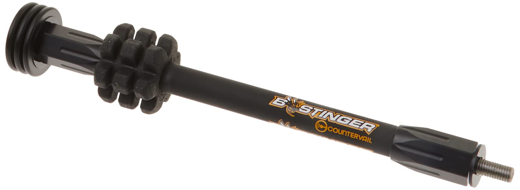 Bee Stinger B-Stinger MicroHex Stabilizer Matte 8", Black | Precision Bow Stabilization