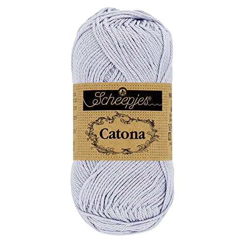 Scheepjes - Scheepjes Catona 399 Lilac Mist Yarn - 1x50g