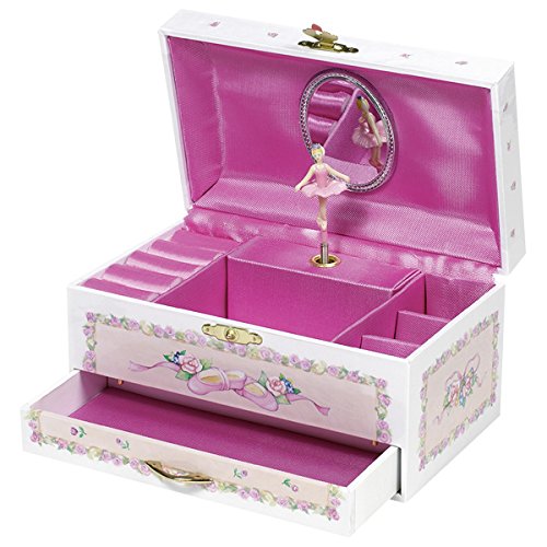 Goki 15348 - Musikspieldose Ballerina IV - Melodie - Schwanensee – Bild 3