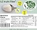 LC Foods Inulin Fiber (Chicory Root) All Natural - Low Carb - Gluten Free - No Sugar - Diabetic Friendly - 12.8 oz