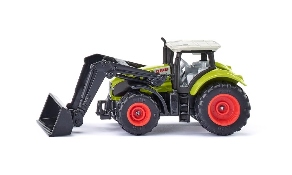 Siku - Siku 1392 Super Claas Axion with Front Loader - 1 Count