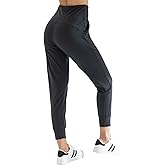 AJISAI Women's High Waisted Joggers with Pockets Yoga Pants for Running Lounge