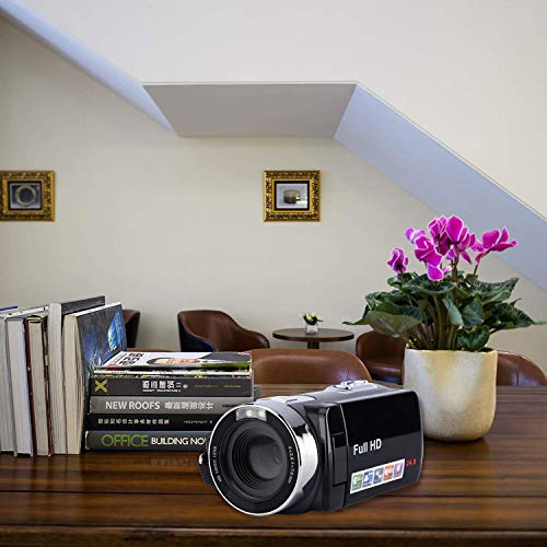 Video Camera Camcorder,Digital Camera Recorder with Beauty Face DIS FHD 1080P 24MP 18X Digital Zoom 3.0 Inch LCD 270 Degrees Rotatable Screen YouTube Vlogging Camera with Rechargeable Lithium Battery - Thumbnail 5