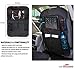 Car Seat Protector with Thick Padding for Under Baby Booster + Backseat Organizer& Kick Mat Protector with 5 Pockets, iPad and Tablet Holder + Baby on Board Sign