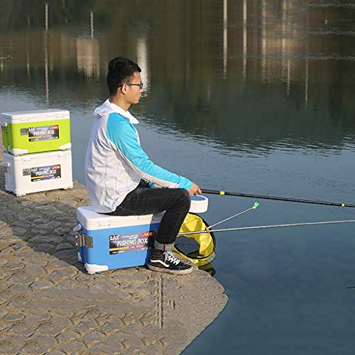 ZFF Fischereikasten Mit Sitz 36L Groß Kapazität Isolierung Angelstuhl Draussen Sport Angelausrüstung Zubehör Angeln Dry… – Bild 8