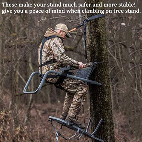 Boaton Tree Stand Stabilizer Straps, Tree Stand Accessories, Hunting