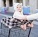 Breastfeeding Nursing Cover Scarf - Rayon/Spandex Jersey Knit Super Soft Stretchy Breathable Lightweight Nursing Poncho, Carseat Canopy & Baby Car Seat Cover. FREE Matching Pouch By Chuckle & Cuddle