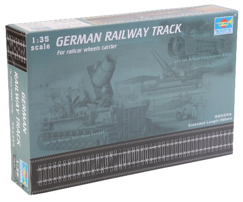 Trumpeter 1/35 German Railway Track Set (36" of Extra Track)