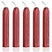 5Pcs Wine Red Manuscript Sealing Seal Wax Sticks Wicks For Postage Letter
