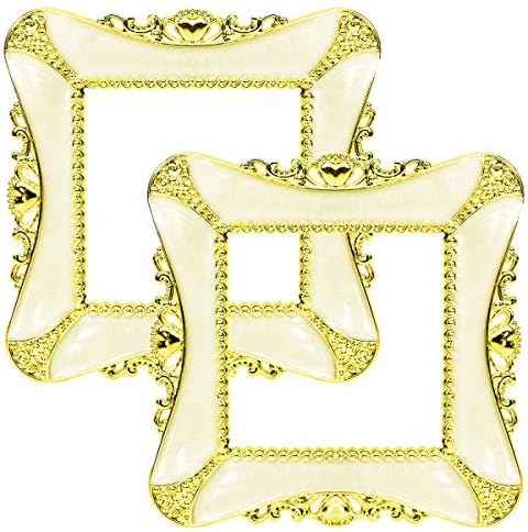 Light Switch Sticker Plastic Square Luxurious Butterfly/Plum Blossom Switch Surround Cover Wall Socket Stickers Home Decorations,2 Pack