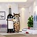 Tooarts Cat Wine Holder Cork Metal Wine Barrel Cork Storage Cage Table Cork Container Ornament