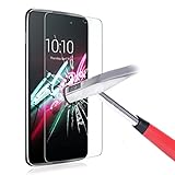OneTouch IDOL 3 Screen Protector, SPARIN [High Definition] [Easy-Install] [Anti-Bubble] Tempered Glass Screen Protector for Alcatel OneTouch IDOL 3 (5.5 Inch), [Lifetime Warranty]