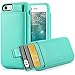 LAMEEKU iPhone SE 2nd Generation Card Holder Case, iPhone 7/8 Wallet Case, Shockproof Leather Cover Wallet case with Credit Card Slot Holder, Protective Cover for Apple iPhone 8/7/SE 4.7