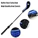 Aree Golf Club Covers,Neoprene Zippered Headcover for Golf Club Iron Head Covers Set Fit All Standard Clubs 10 PCS