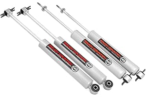 Rough Country N3 Front and Rear Shock Set for 97-06 Jeep TJ | 3.5-6" - 4SCJTJ45