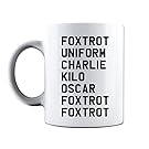 Novelty Printed Mugs Phonetics Alphabet Coffee Mug Cup Gift
