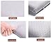 YIHang Memory Foam Cushion for Any SEAT -Portable Chair Seat Pad for Home and Office, Computer, Couch, Driving, Auto Seat, Wheelchair.(Grey)