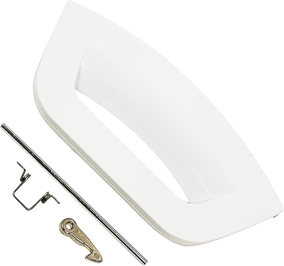 SPARES2GO White Door Handle Kit for Hotpoint Washing Machine Amazon.co