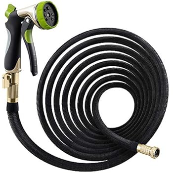 Nifty Grower 100ft Garden Hose - All New Expandable Water Hose with Double Latex Core, 3/4