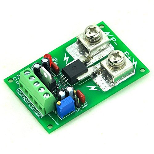 ElectronicsSalon Panel Mount +/50Amp AC/DC Current Sensor Module