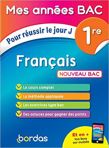 Amazon Fr Mes Annees Bac Cours Exercices Francais 1re Bac 2021 Ledda Vengerder Sylvain Livres