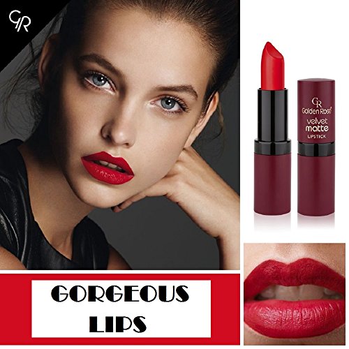Golden Rose Velvet Matte Lipstick, 18 Old Rose Red Buy Online in UAE. Beauty Products in the