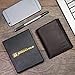 Extra Capacity Trifold Wallet for Men - RFID Blocking Genuine Leather Wallet