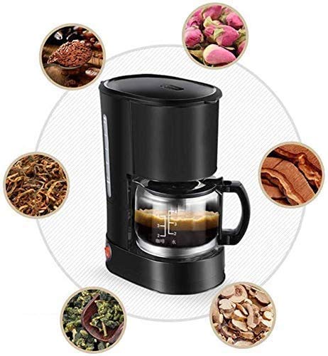 DSY Filterkaffeemaschine, 0,6L Anti-Tropf-Design Abnehmbarer Filter Warm, 600W Energieeinsparung Kleiner Fußabdruck – Bild 4