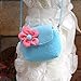 Bundle Monster Cute 2pc Little Girls Fashionable Fun Candy Colored Flower Handbag Set