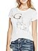 GUESS Factory Women's Irisa Staggered Logo Short-Sleeve Tee