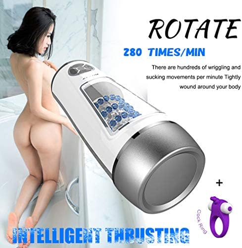 Electric Cup Male Lip Toy Multiple Modes Oral Care Pocket Cat USB Man Device for Men Tshirt+ Vibrating Cock Rings