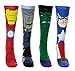 Heated Socks for Men Women-5000mAh Rechargeable Battery Canvas Cotton Boxed Socks Set - 4 Pack (EEE, X-Large (Size: 9-14US))