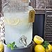 Glass Drink Dispenser with Tap – 5L Mason Jar Beverage Container with Stainless Steel Spigot – Water Dispenser with Tap for Juice, Iced Tea, Cocktail, Picnic, BBQ, Parties, Counter