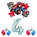 Anagram Blaze and The Monster Machines 4th Birthday Balloon Decoration Kit