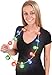 Rhode Island Novelty Christmas Holiday Light-Up Snowflake Ornament Necklace Party Favor