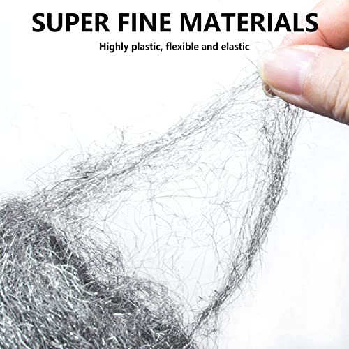 Steel Wool for Mice Control, DIY Steel Wool Fill Fabric Kit for Gap