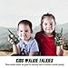 iBaseToy Walkie Talkies for Kids, Rechargeable Walkie Talkies with 22 Channels, 4-Miles Range Radio with Flashlight, LCD Screen and Charging line for Outdoor Adventures, Camping, Hiking - 2 Pack