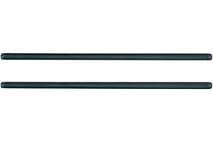 PRIM PIPEWORKS Natural 1/2” Steel Pipe - 24" Length, Carbon Steel Pipe Fittings, Perfect for Home Décor Projects - Beautiful, Durable, Safe Industrial Pipe – 2 Steel Pipe Nipples