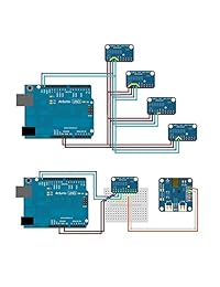 ADS1115 - Conversor analógico a digital ADC PGA de 16 bits de 4 canales con amplificador de ganancia programable de alta presión I2C IIC 2.0 V a 5.5 V bits ADC convertidor de placa de desarrollo S