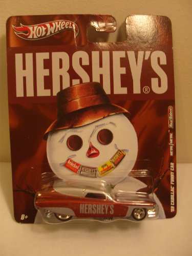 '59 CADILLAC FUNNY CAR * HERSHEY'S * Hershey's Hot Wheels 2011 Nostalgia Series 1:64 Scale Die-Cast Vehicle
