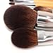 vela.yue Travel Makeup Brushes Set Professional Face Cheeks Eyes Lips Beauty Tools Kit with Case