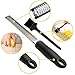 Joyoldelf Multipurpose Cheese Grater & Lemon Zester - Stainless Steel Kitchen Tool with Free Cleaning Brush-Easy To Grate Or Zest Lemon, Orange, Citrus, Cheese, Nuts