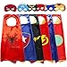 Aodai Halloween Costumes and Dress up for kids - Kids Costume Cape and Mask（6Pcs）