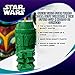 Geeki Tikis Star Wars Boba Fett Tumbler | Official Star Wars Collectible Plastic Tiki Style Cup | Holds 21 Ounces