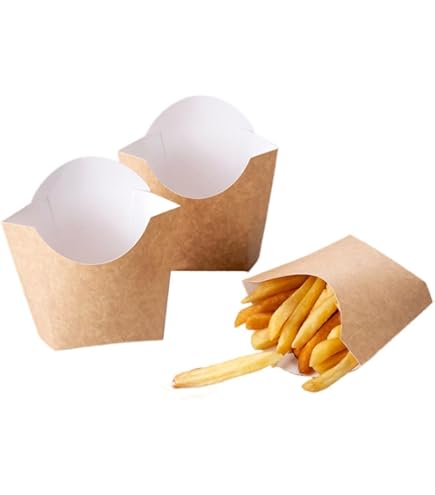 XZJMY 60 Pack 5oz French Fry Containers,Disposable Paperboard French Fries - View #11