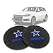 Auto Sport 2.75 Inch Diameter Oval Tough Car Logo Vehicle Travel Auto Cup Holder Insert Coaster Can 2 Pcs Pack Fit Dallas Cowboys Accessories