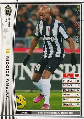 Amazon Co Jp Wccf Extra ニコラ アネルカ 12 13 サッカーゲームキング 付録 ホビー 通販