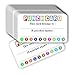 PARTH IMPEX Punch Cards (Pack of 100) Incentive Loyalty Reward Card for Classroom Business Kids Behavior Students Teachers - 3.5